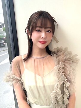 ミズチャーム(Ms.CHARM) 似合わせアレンジ/ヘアセット