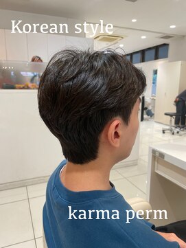 アッシュ 武蔵小金井店(Ash) 《韓国風》カルマパーマ×ミニウルフ
