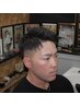 平日11時～16時カット＋ツイストパーマ（フェード+￥５５０）