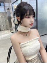 リッカ(LICCA)&nbsp;(licca内堀)大人気/ぱっつん/前髪/顔まわり/ヘアセット