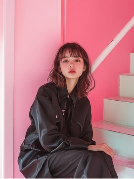 グラッジ 池袋(GLADGE) ダブルカラー、ベージュ