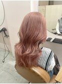 ピンクベージュカラー