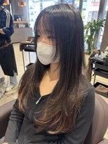 ショコララテ&nbsp;トレンドハッシュカットレイヤースタイル！