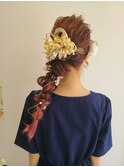 成人式の前撮りヘアセット/メイクも撮影用にしっかり仕込んで。