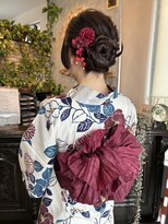 ヘアーデザインフアリ(Hair design fuari)&nbsp;浴衣の着付けとヘアセット