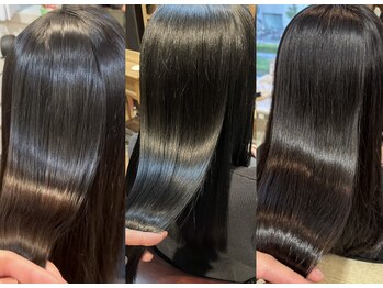 tu.luce髪質改善 白髪ぼかし オーガニック Aujua プライベート空間