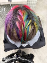 ヴァーディ オモテサンドウ(Vardy omotesando)&nbsp;Rainbow/虹色 カラフル 原色