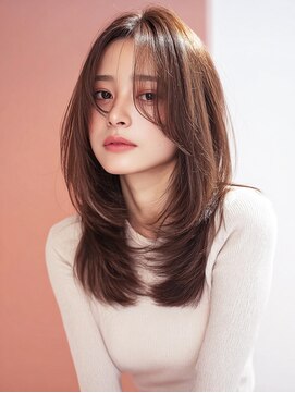 riley大人レイヤーセミロング