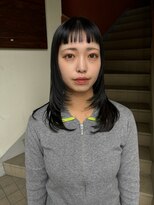 コレットヘアー ザモリオカ(Colette HAIR the MORIOKA)&nbsp;レイヤーカット×オフブラック