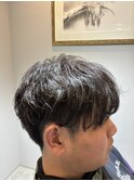 メンズ　ゆるふわパーマ