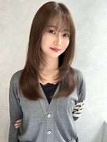 トゥルーズ 梅田茶屋町店(TLUUS)&nbsp;【TLUUSダークパープルミルクブラウンナチュラルショート】