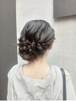 ファム 楽々園店(femme) サイドシニヨン