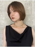【大人女性にオススメ】タッセルボブ/切りっぱなしボブ/前髪なし