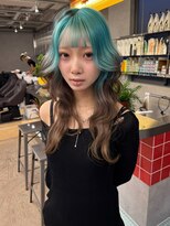 クペウイビ 心斎橋(cope'u yive)&nbsp;デザインカラー/ダブルカラー/ケアブリーチ/ブロンド/心斎橋難波