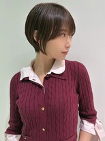 オーロ 塚口店(ORO) 丸みショート×透明感ブラウン
