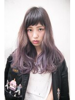 カムジーヘッド(COMEGHEAD)&nbsp;オン眉×ラベンダーアッシュ【熊本/南区/平成/平成駅】