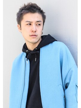 カナン(CANAAN) ★メンズヘア★イメチェン！シルキーアッシュカラー！刈り上げ★