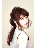 ゆるふわヘアアレンジ　hair trees 武蔵小杉店