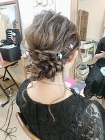 ロカット サロン(Roquat Salon) ミディふんわりセットヘアアレンジ【ヘアアレンジ/立川/立川南】