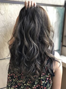 アフィナー(Afinar) 【圧倒的躍動感】LAセレブ風sombreバレイヤージュ【横浜/Afinar