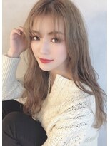 インビテーション(invitation)&nbsp;【invitation】#ダブルバング#グレージュ