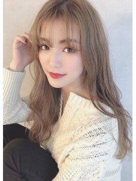 インビテーション(invitation) 【invitation】#ダブルバング#グレージュ