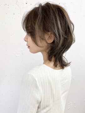 ヴェイン 渋谷(vain) 【vainオフィスハイラト】グラデーションカラー×ネオウルフ