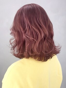 アイティー バイ アルバム 浦和店(IT by ALBUM) ピンクベージュミディ_セシルカットココアブラウン_ba279452