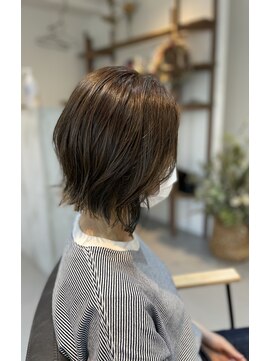 シャルム(charme) 前下がりショートボブ×アッシュグレージュ