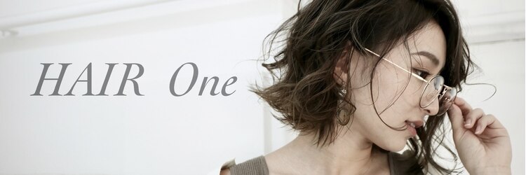 ヘアワン(HAIR One)のサロンヘッダー