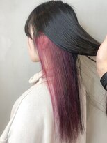 アレンヘアー 富士宮店(ALLEN hair) インナーカラーピンクバイオレット