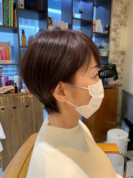 ネオリーブ ジューク 日吉店(Neolive JuQ) 【くびれヘア☆】 大人ショート