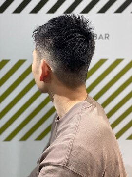バーバーバー 四谷(BARBER-BAR) ワンセクションアップバンクショート！