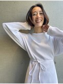 バランスの良いボブスタイル