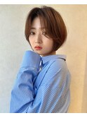 10代20代30代ショートボブ髪質改善丸みショート似合わせカット