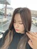【韓国ヘア】韓国美人カット+アディクシーカラー+【潤】トリートメント￥12000