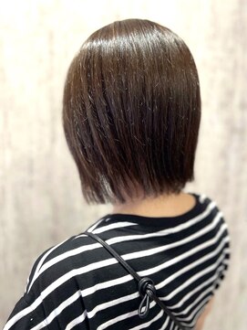 テトテ 門戸厄神店(tetote) 【tetote村山サロンスタイル】切りっぱなしボブ