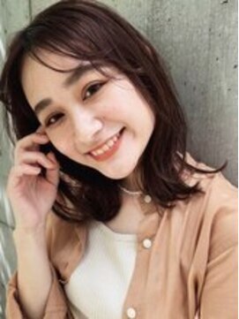 フラミューム 池袋(flammeum) 外ハネレイヤー×モカブラウン