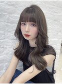【MAINESTYLE】前髪ぱっつんヘア