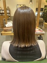 シャペウ駒込 切りっぱなしボブ×外ハネ