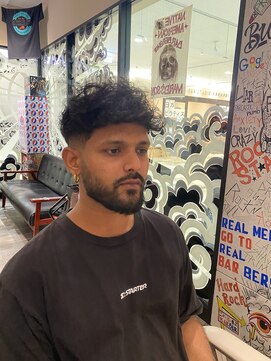 サンアンドマーリィズバーバー 駅前店(SON&MARLEY'S BAR BER) スペインカールローフェードスタイル/厚木