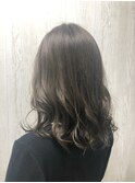 透明感カーキアッシュ【TELA HAIR光が丘】