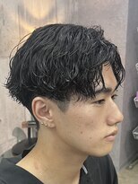 メイン(MENIN)&nbsp;波巻きパーマ【相模大野/メンズ/眉毛/町田】