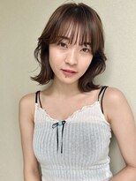 結べるボブレイヤーカット顔まわりカット後毛カットワンカール