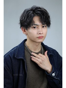 リップス 大宮(LIPPS) 波巻きセンターパートショート