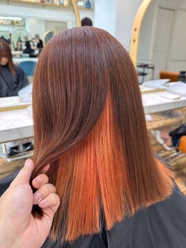 アプリバイリアン 浦和2号店(appri by Rien) ダブルカラーブリーチ透明感カラーappribyRien浦和2号店宮野悠大