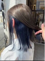 ヘアースペースブルーム ヒーロー 園田店(HAIR SPACE BLOOM hero) インナーカラー