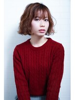 シック(Chic)&nbsp;フェザーバングうる艶髪抜け感ヘア アンニュイヘアセシルカット