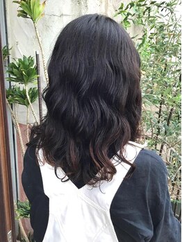 イマージュ ドゥ タンジェ image de tangerの写真/スタイリングが簡単になって朝の時短にも◎印象が変わる全体パーマからさりげないポイントパーマまで対応♪