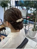 【ゆうな】ふわもこアップアレンジ
